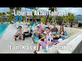 Lagu Mengambil waktu Di sela kerjaan akhir tahun, Ian Kasela bawa keluarga liburan !!