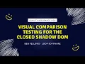 Visual Comparison Testing with Playwright to Evaluate The Closed Shadow Dom