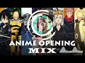 Anime Opening Music Mix | Best Anime OP All Time | Anime Opening Compilation 2024