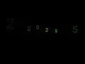 Happy New Year 2025 fireworks created by HTML CSS and JavaScript