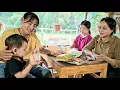 Lagu Mrs. Thuy came to Thu's house and asked about her mother's situation.