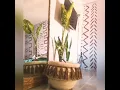 Boho style plant pot