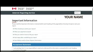 How to Submit Employment Insurance or EI Report Online 2026