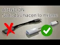 Adaptadores Lightning a USBC No todos hacen lo mismo