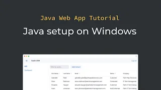 Java tutorial Setting up a Java development environment in Windows part 2