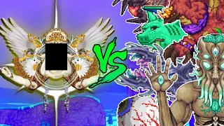 LA DEIDAD SIN NOMBRE VS TODOS los JEFES de Terraria + Calamity mod