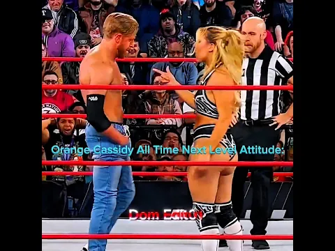 Orange Cassidy All Time Next Level Attitude😙😇||#aew #wwe #shorts #shortsfeed #wweshorts #viralvideo