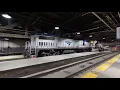 Amtrak Dash 8 and Metra action inside Chicago Union Station and at Morton Grove