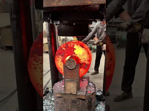 Inside the forging factory Watch This Massive Cylinder Take Shape From pneumatic forging hammer