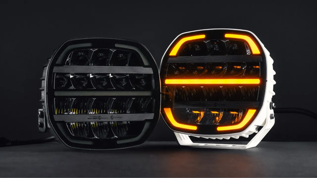 Video: LED verstraler Darklook/white 12-24v | 16.000lm | 3m. kabel