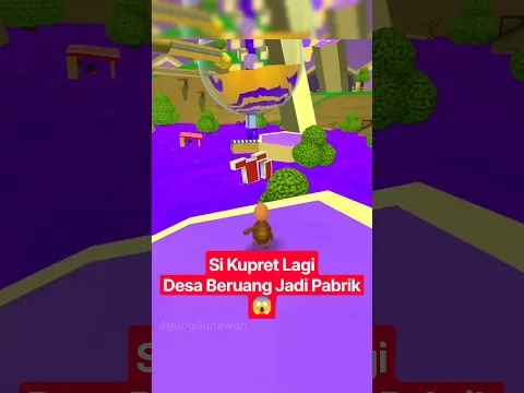 si kupret bikin gara gara lagi pabrik di desa beruang #shorts #superbearadventure