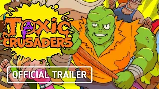 Toxic Crusaders Official Release Date Trailer SDCC 2025 