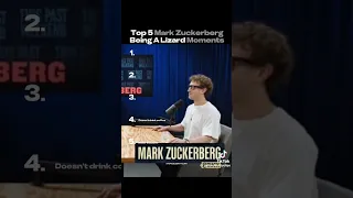 Top 5 mark zuckerberg being a lizard moment