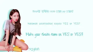 Download TWICE (트와이스) YES OR YES Lyrics (Han|Rom|Eng) Color Coded MP3