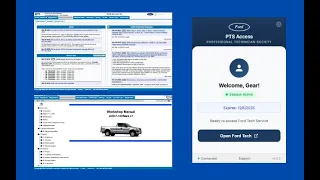 How to login to Ford PTS for 249 per 1-Year