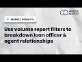 Breakdown Real Estate Agent Loan Officer relationships in seconds Model Match