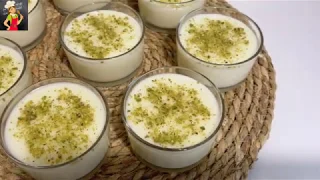 طريقة عمل المهلبية السورية سهلة وسريعة وطعمها رااائع 