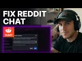 How to Fix Reddit Chat Not Working 2026 Step-by-Step