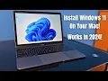 How to install Windows 11 on a Mac using Boot Camp Assistant 2024 Updated Tutorial