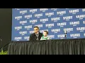 Jayson Tatum is joined by son Jayson Tatum Jr after big performance in Game 2