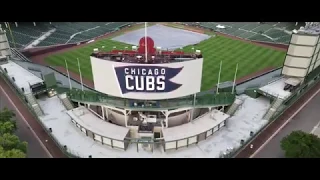 Bird s Eye view of Wrigley Field 4K