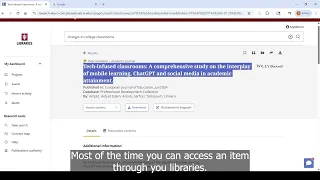 OneSearch Basics