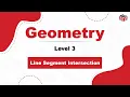 Line Segment Intersection - CSES Geometry Level 3