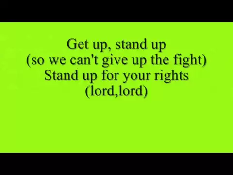 Download MP3 Bob Marley - Get Up Stand Up + Lyrics