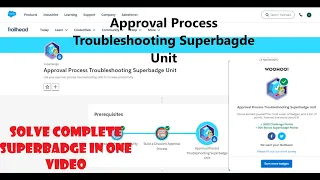 Download Approval Process Troubleshooting Superbadge Unit|| Complete Solution MP3