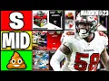 RANKING THE BEST LEFT OUTSIDE LINEBACKERS IN MADDEN 23 ULTIMATE TEAM BEST LOLB MADDEN 23
