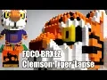 Clemson Tiger FOCO BRXLZ Model Assembly Time Lapse