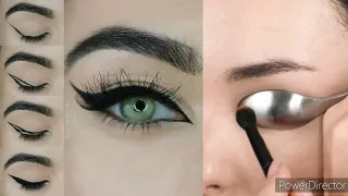 5 طرق سهلة وسريعة لتحترفي رسم الايلاينر طريقة رسم الايلاينر للمبتدئات حيل روعة لمكياج العيون 