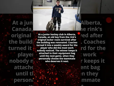 This Hockey Team Passes Around One Old Key 🏒🔑
