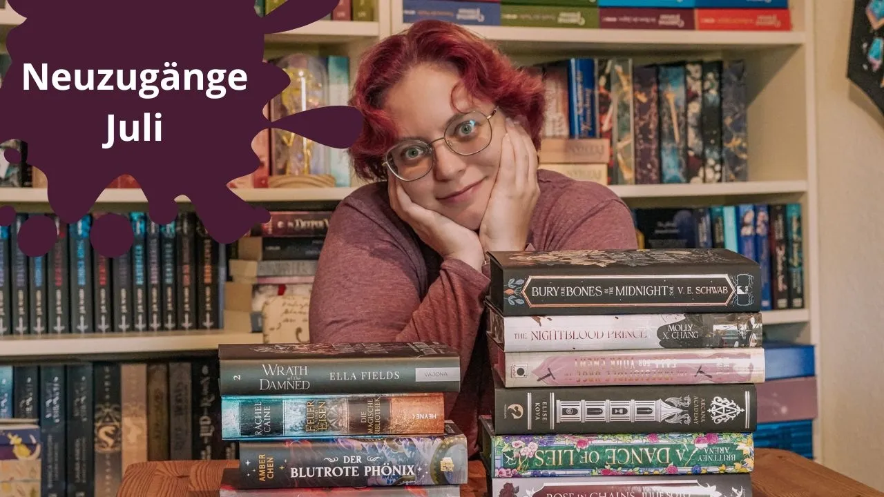 Book Haul: Neuzugänge im Juli: Ein Buchverbot und trotzdem stapeln sich die Bücher!