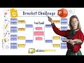 Create A Tournament Bracket in PowerPoint or Google Slides March Madness