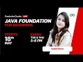 JAVA Foundation Introduction Sadaf Khan GeeksforGeeks JAVA