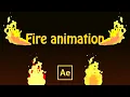 Easy Fire animation in After Effects