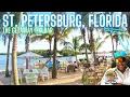 Eating at The Getaway Tiki Bar in St Petersburg Florida