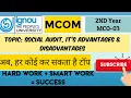 MCOM 2nd YEAR IGNOU MCO - 3 TOPIC