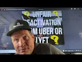 Suffered from an Unfair deactivation by Uber Lyft Uber Eats Doordash Grubhub Amazon Flex