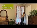 How to HANG CURTAINS EASILY no crying