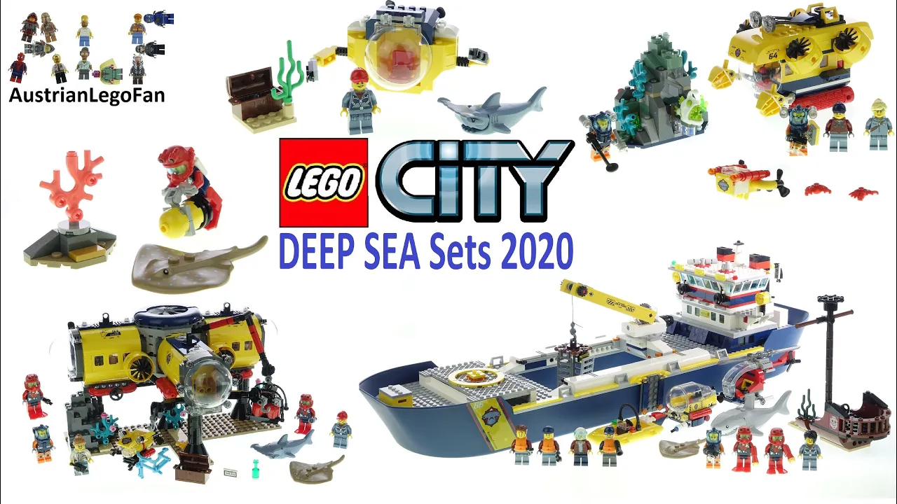 LEGO City DEEP SEA EXPLORATION VESSEL 60095