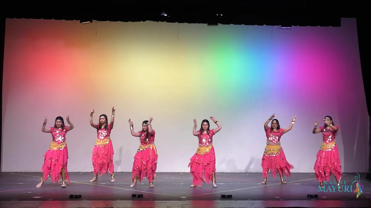 Nache Mayuri's Dancing Queens performing @ Nache Mayuri's Spring Recital 2020, March 2020.