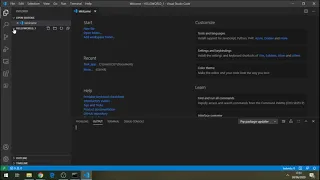vs code JavaScript command line Hello World Tutorial First program on JavaScript Learn vs