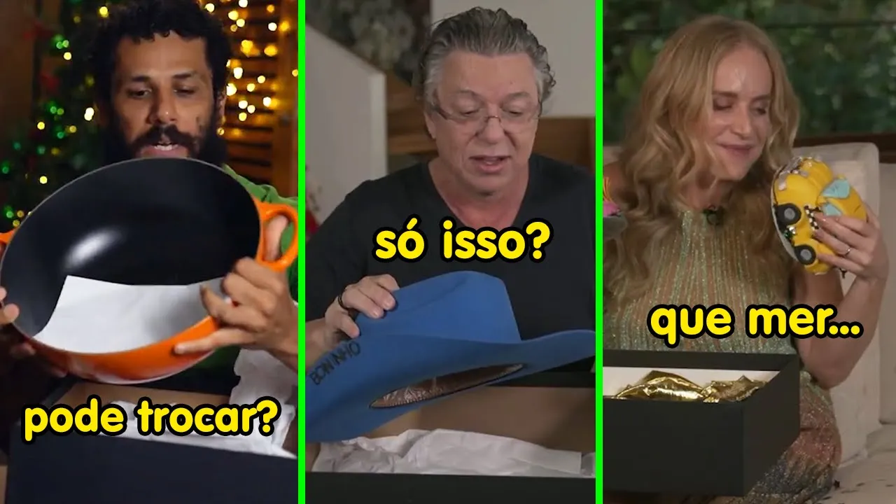 Os PIORES Presentes de Amigo Secreto dos Famosos! #5