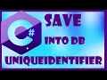 How to Save UniqueIdentifier into Database Guid by SqlCommand in C