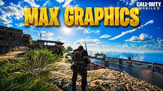MAX GRAPHICS REBIRTH ISLAND GAMEPLAY IN COD MOBILE