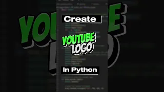 How to Draw YouTube Logo in Python Turtle