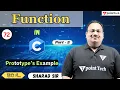 Examples of C Prototypes Part 2 Functions in C Programming Tpoint Tech