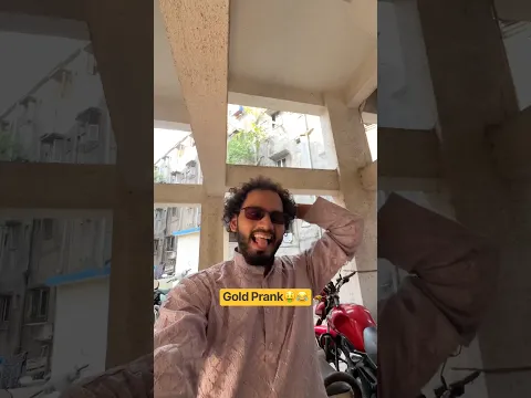 Gold Prank 🤑😂✨ | Sandesh Mhaske #prank #trending #YoutubeFestiveDrop